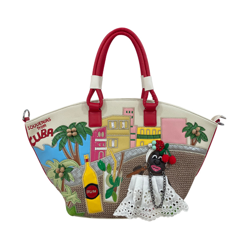 Luxury Bags Vip - New Graffiti handbag large capacity shoulder