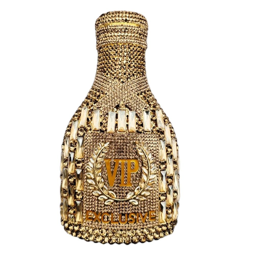 Luxury Bags Vip - 8 Colors Champagne Bottle Bag Crystal