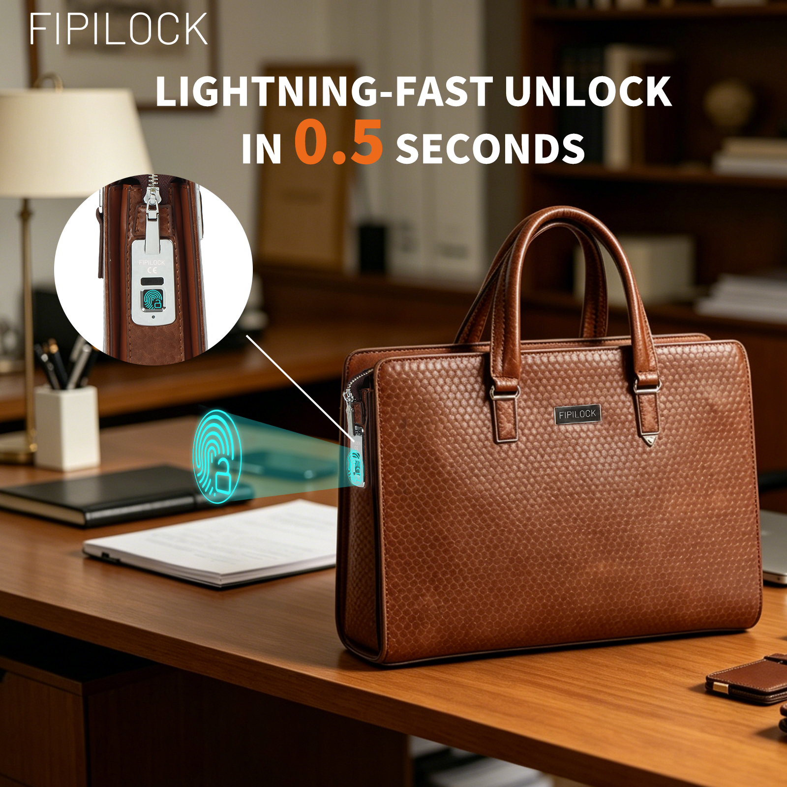 FIPILOCK Laptop Bag Leather Br - Luxury Bags That Fit Laptop recensie en prijs
