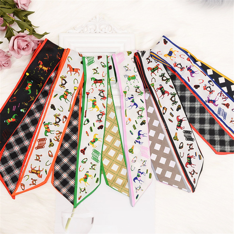 Horse Plaid Skinny Scarf Women - Discount Luxury Bags recensie en prijs
