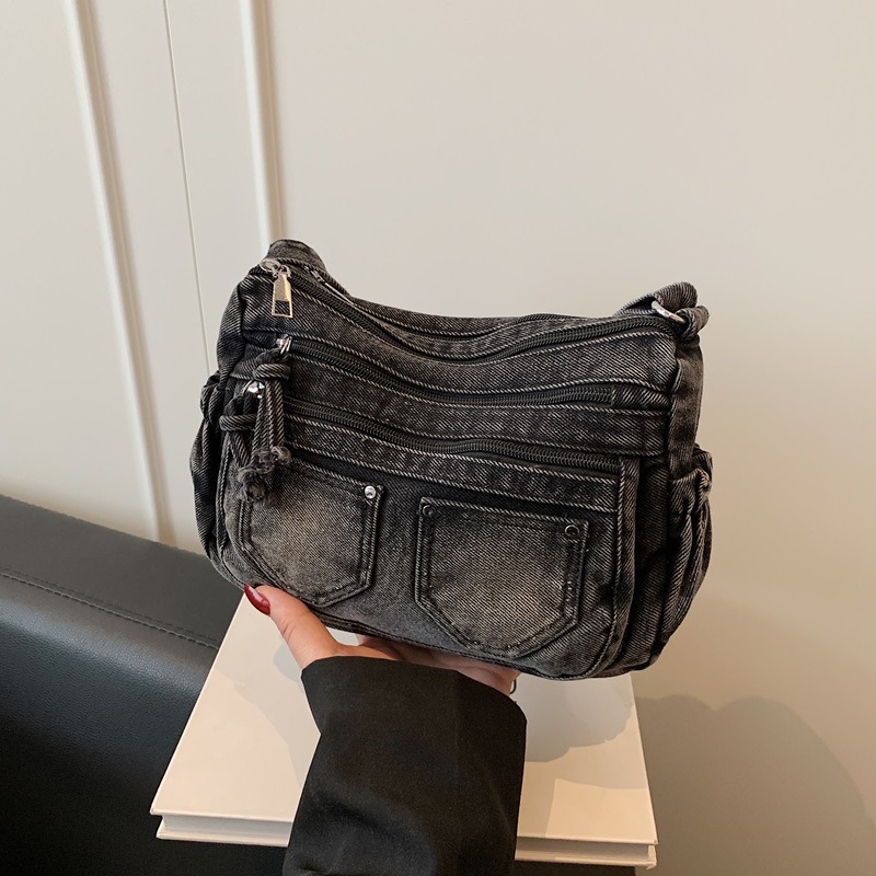 Korean Fashion Washed Denim Co - Luxury Bags Vip recensie en prijs