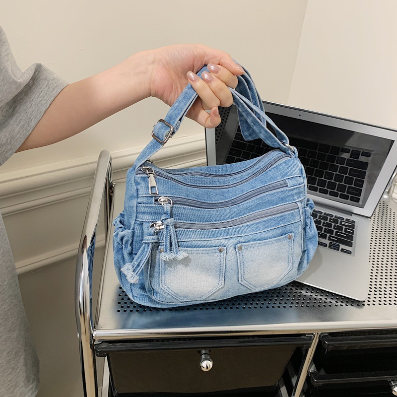 Korean Fashion Washed Denim Co - Luxury Bags Vip recensie en prijs
