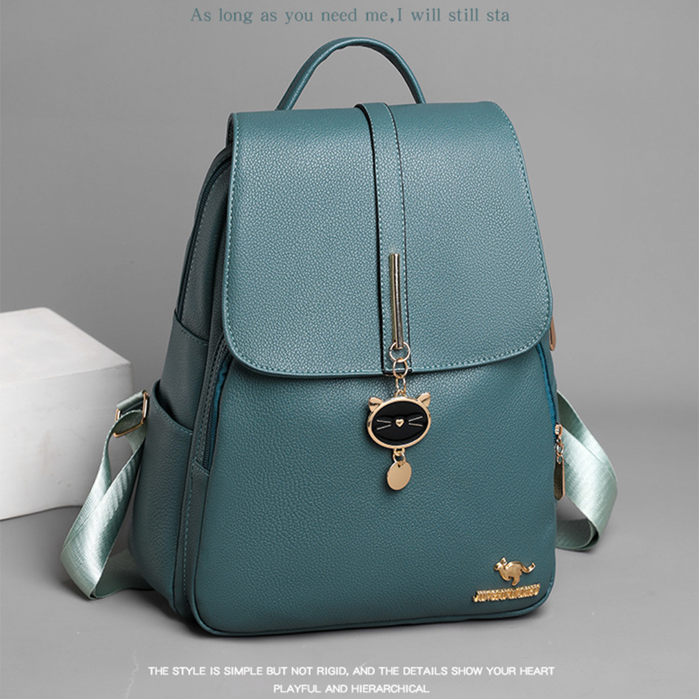 Luxury Women PU Leather Backpa - Luxury Zipper Bags recensie en prijs