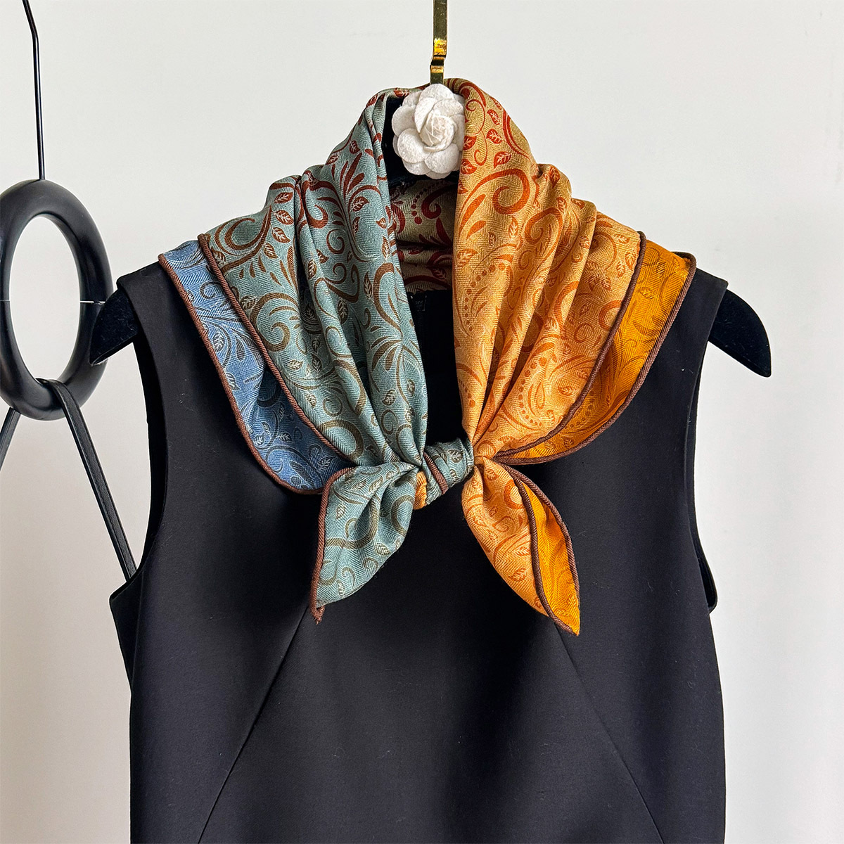 82% Wool 18% Real Silk Scarf N - Discount Luxury Bags recensie en prijs