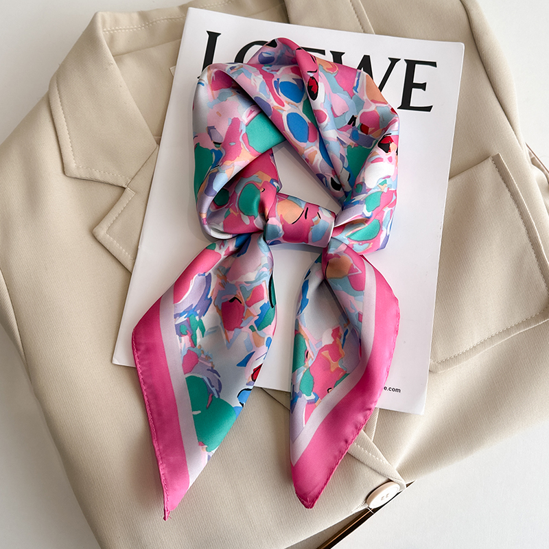Luxury Floral Print Square Sil - Discount Luxury Bags recensie en prijs