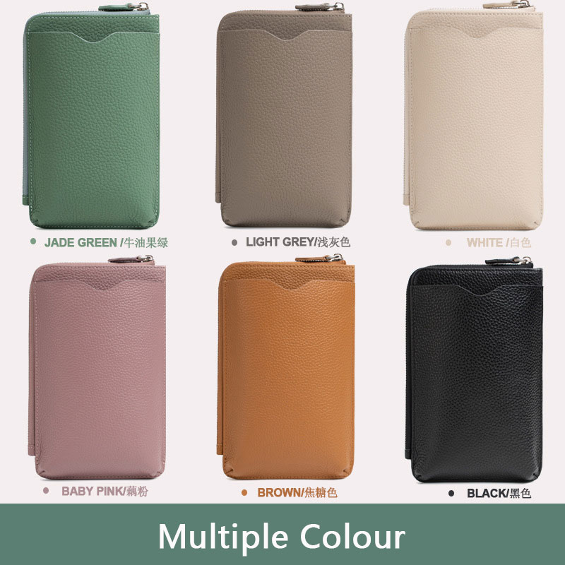 Fashion Genuine Leather Phone  - Luxury Zipper Bags recensie en prijs