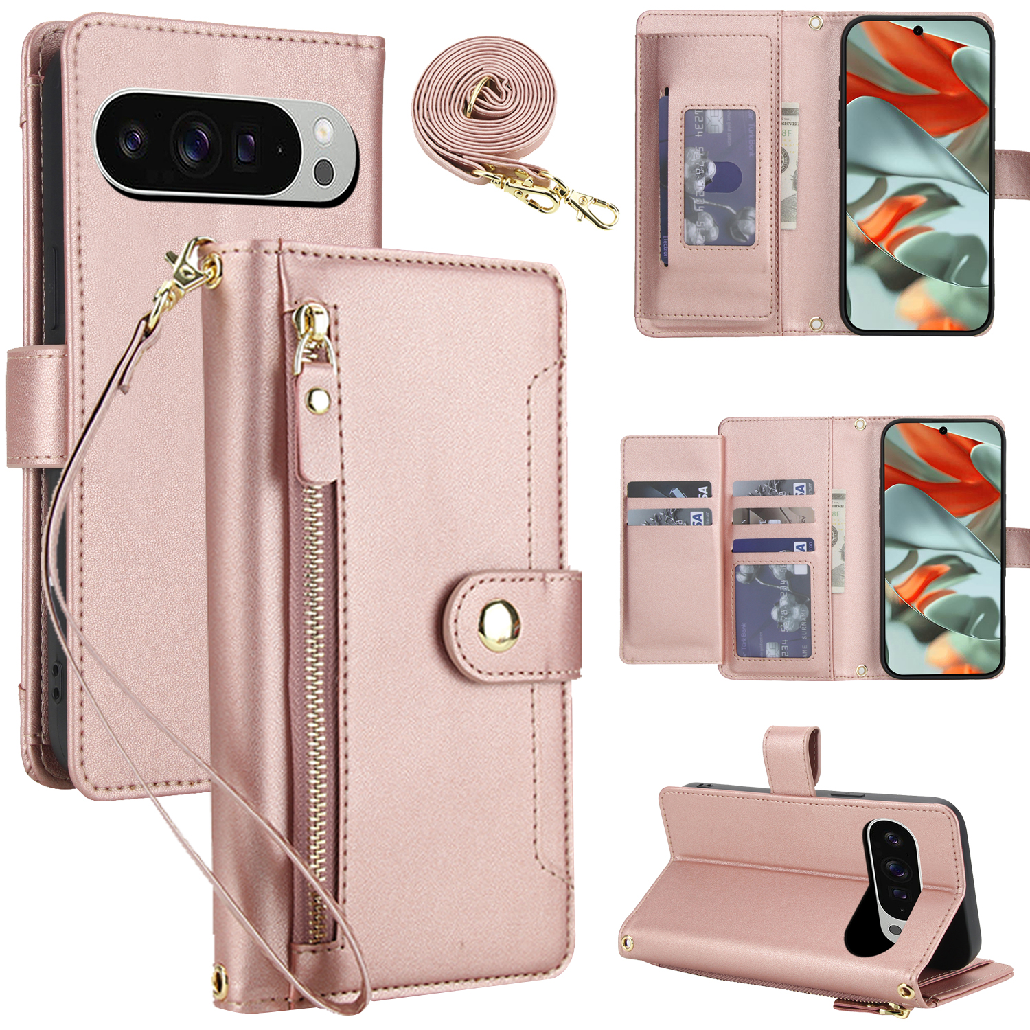 Crossbody Zipper Leather Walle - Luxury Zipper Bags recensie en prijs