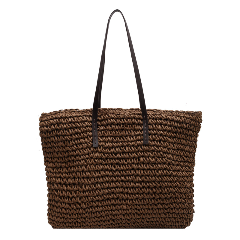 Straw Woven Tote Bags Casual L - Luxury Bags Shopping recensie en prijs