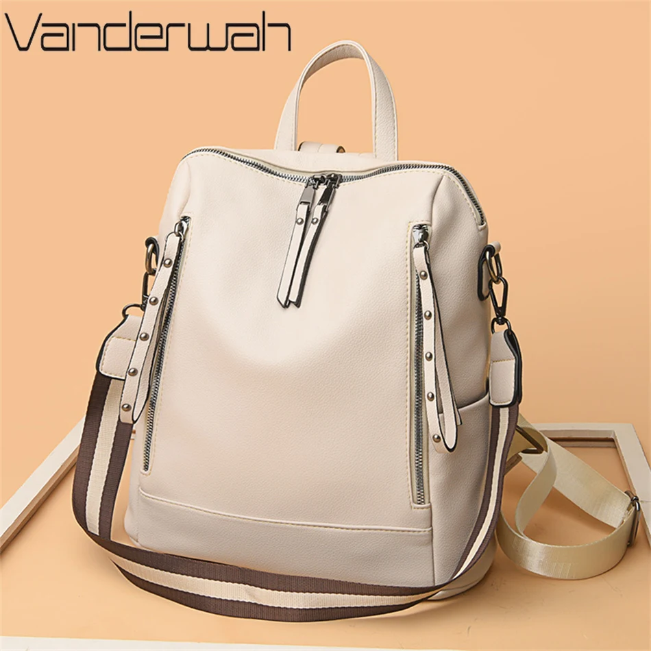 Brand Luxury Backpacks Soft Le - Luxury Zipper Bags recensie en prijs