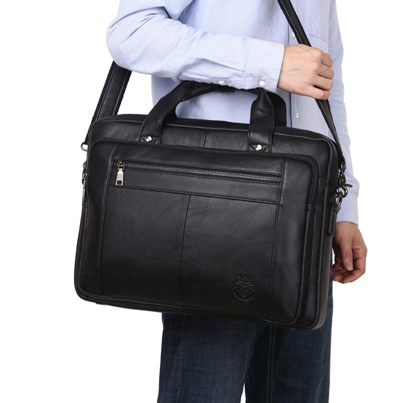 SCHLATUM Genuine Leather Bussi - Luxury Bags That Fit Laptop recensie en prijs