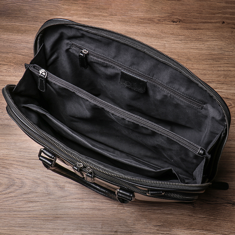 GURO Men's Luxury Genuine Leat - Luxury Bags That Fit Laptop recensie en prijs