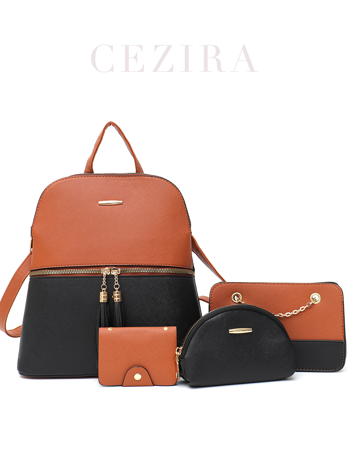 4 PCS Bags Set Women's Fashion - Luxury Zipper Bags recensie en prijs