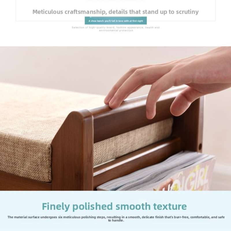 Retro style bamboo shoe cabine - Luxury Bags Level recensie en prijs