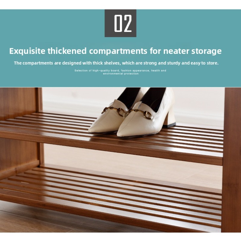 Retro style bamboo shoe cabine - Luxury Bags Level recensie en prijs