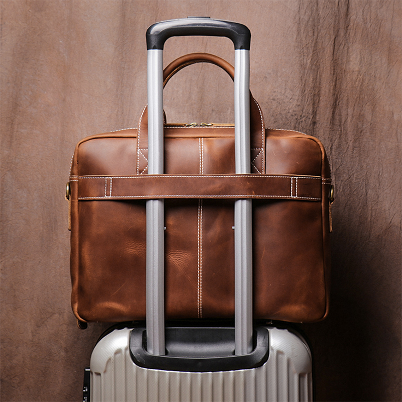 GURO Men's Top Cowhide Executi - Luxury Bags That Fit Laptop recensie en prijs
