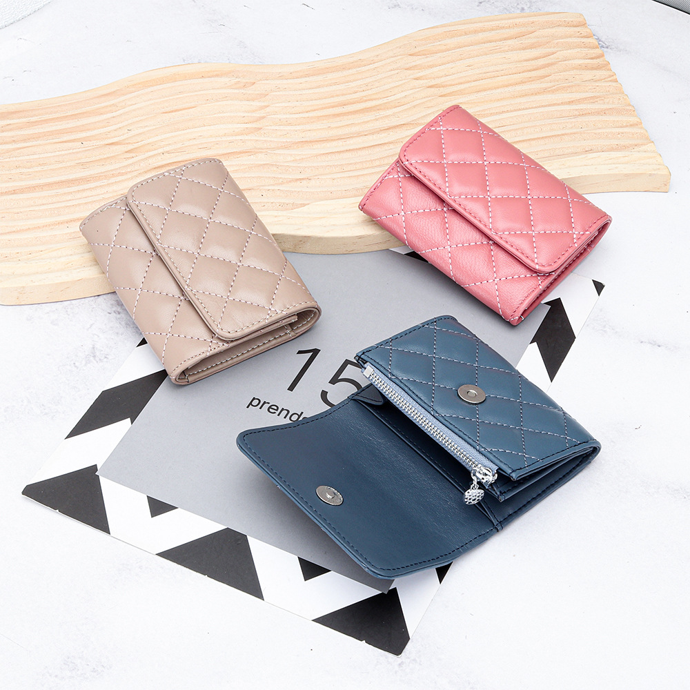 Sheepskin Quilted Card Holder  - Luxury Bags Brand Names recensie en prijs