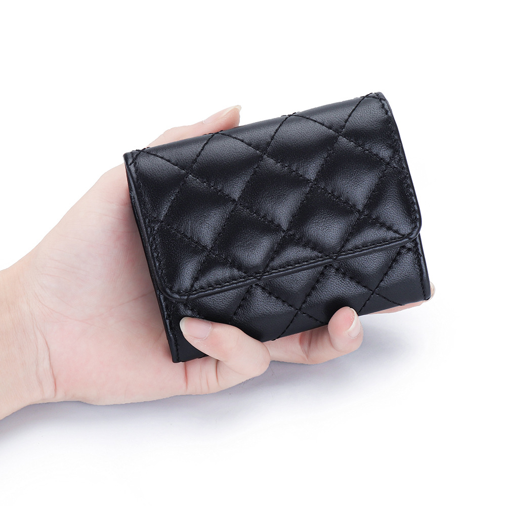Sheepskin Quilted Card Holder  - Luxury Bags Brand Names recensie en prijs