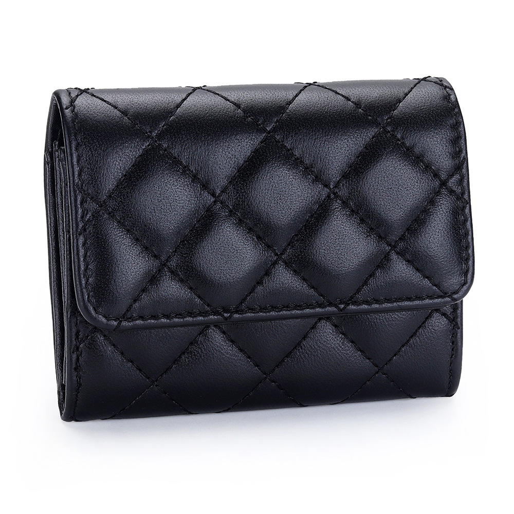 Sheepskin Quilted Card Holder  - Luxury Bags Brand Names recensie en prijs