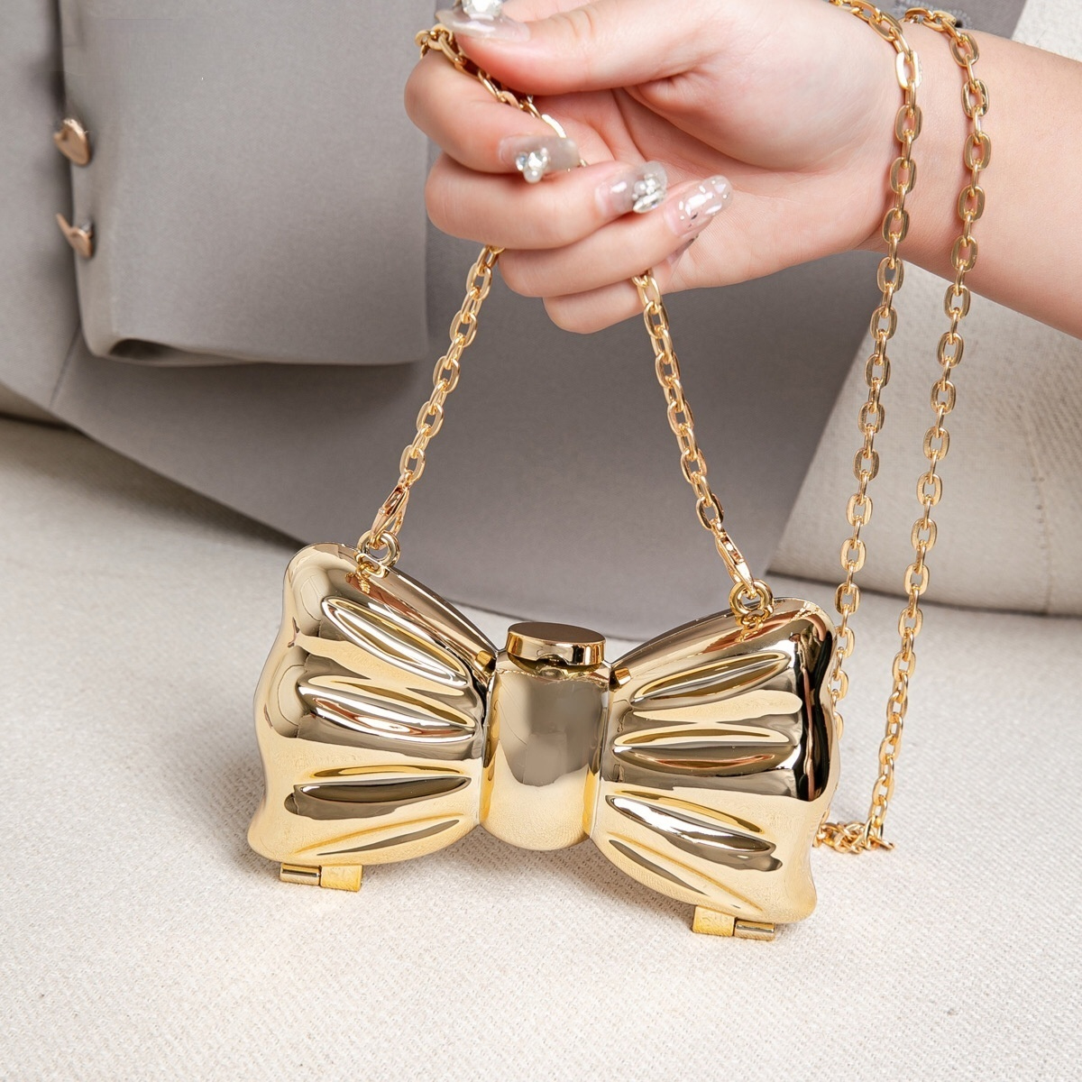 Luxury Fashion Metal Mini Hand - Discount Luxury Bags recensie en prijs